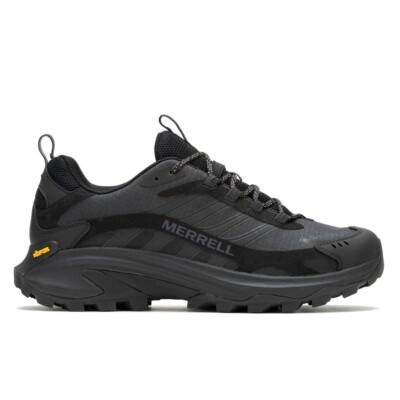 Pre-owned Merrell Moab Speed 2 Gtx Wide [ml037513w] Men Outdoors Shoes Black J037513w