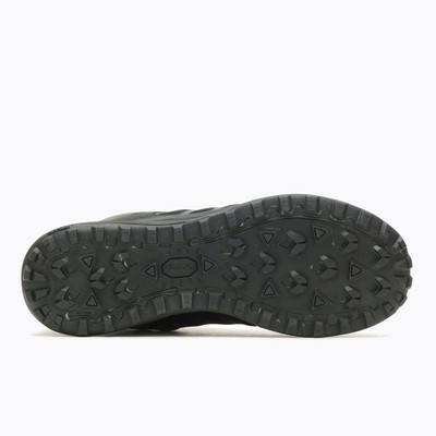 Pre-owned Merrell Work Men's Nova 3 Mid Tactical Waterproof Boot Black/charcoal - J005049, In Gray