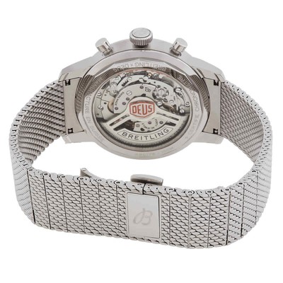 Pre-owned Breitling Top Time B01 Dues 41mm Black Dial Men's Watch Ab01765a1b1a1