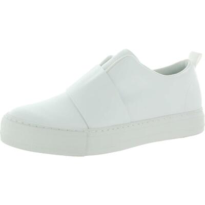 

Calvin Klein Womens Herissa White Slip-On Sneakers 10 Medium (B,M) BHFO 6231, Белый