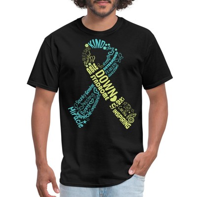 Down Syndrome Ribbon Men's T-Shirt