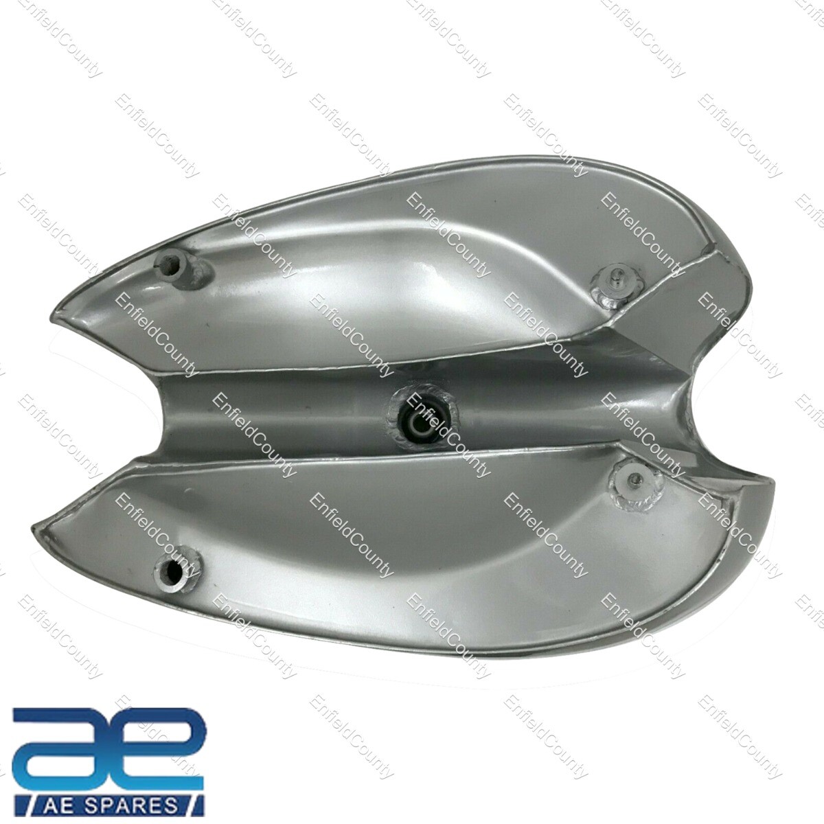 BSA GOLDSTAR CHROME FUEL TANK 4 GAL WITH CAP With TAP RUBBER PLUG & BREATHER PIPE 