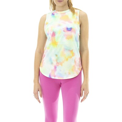 

Женская майка для фитнеса Nanette Lepore для активного отдыха с принтом тай-дай