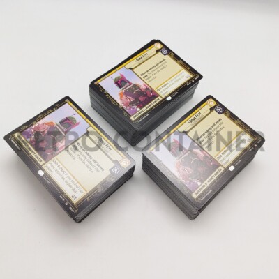 STAR WARS UNLIMITED SPARK OF REBELLION 3x Complete Common Full Set 318 Cards