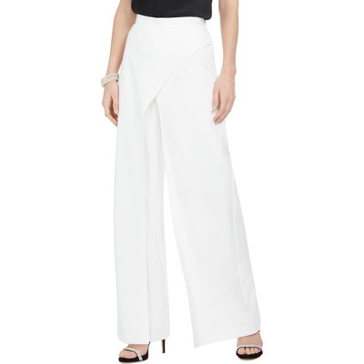 Adrianna Papell Женское платье из крепового трикотажа цвета слоновой кости с запахом, брюки-петельки 12Р BHFO 9567