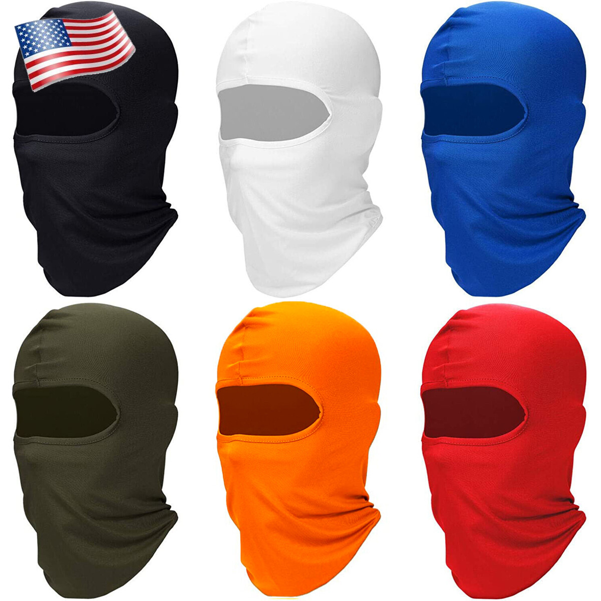 Ski Sun Hood Tactical Balaclava Thin Full Face Mask Helmet Liner