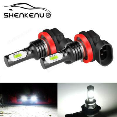 LED Headlight H11 Low Beam Bulbs Combo For Chevy Silverado 1500 2500HD 2007-2015