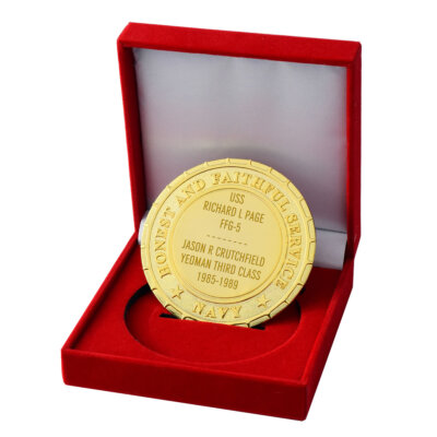 Navy Emporium USS Richard L Page FFG 5 Navy Ship Plaque