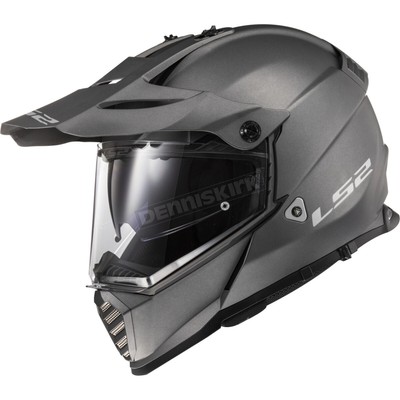 LS2 Matte Titanium Blaze Adventure Helmet ( Size S / Small ) 436B-1032
