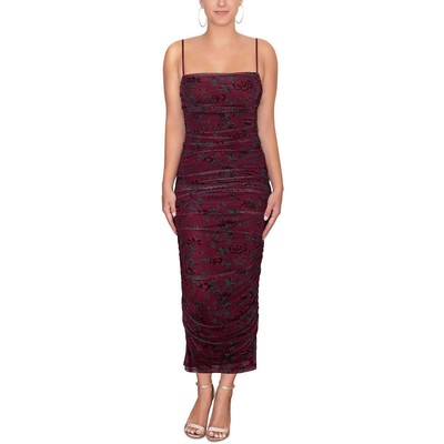 

Rachel Rachel Roy Женское длинное коктейльное и вечернее платье Helena с цветочным принтом BHFO 3017, Red rose