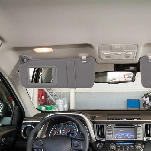 For 2007-2011 Toyota Camry Gray Sun Visor Left Driver Side With Sunroof + Light