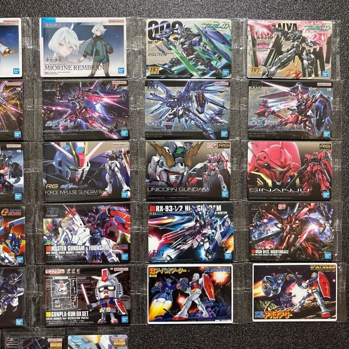 Gundam Package Art Collection Wafer 9 Card Complete 33 types