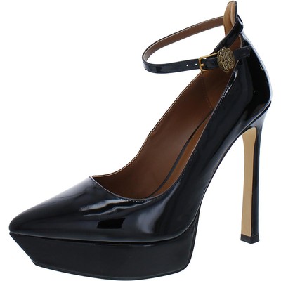 

Женские черные сандалии на платформе Kurt Geiger London Shoreditch Court BHFO 3629, Black patent