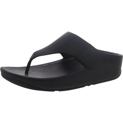 Женские черные босоножки с регулируемыми ремешками Fitflop 9 Medium (B,M) BHFO 1664