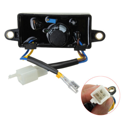 Automatic Voltage Regulator AVR Rectifier 220uF For 2KW-4KW Gasoline Generator