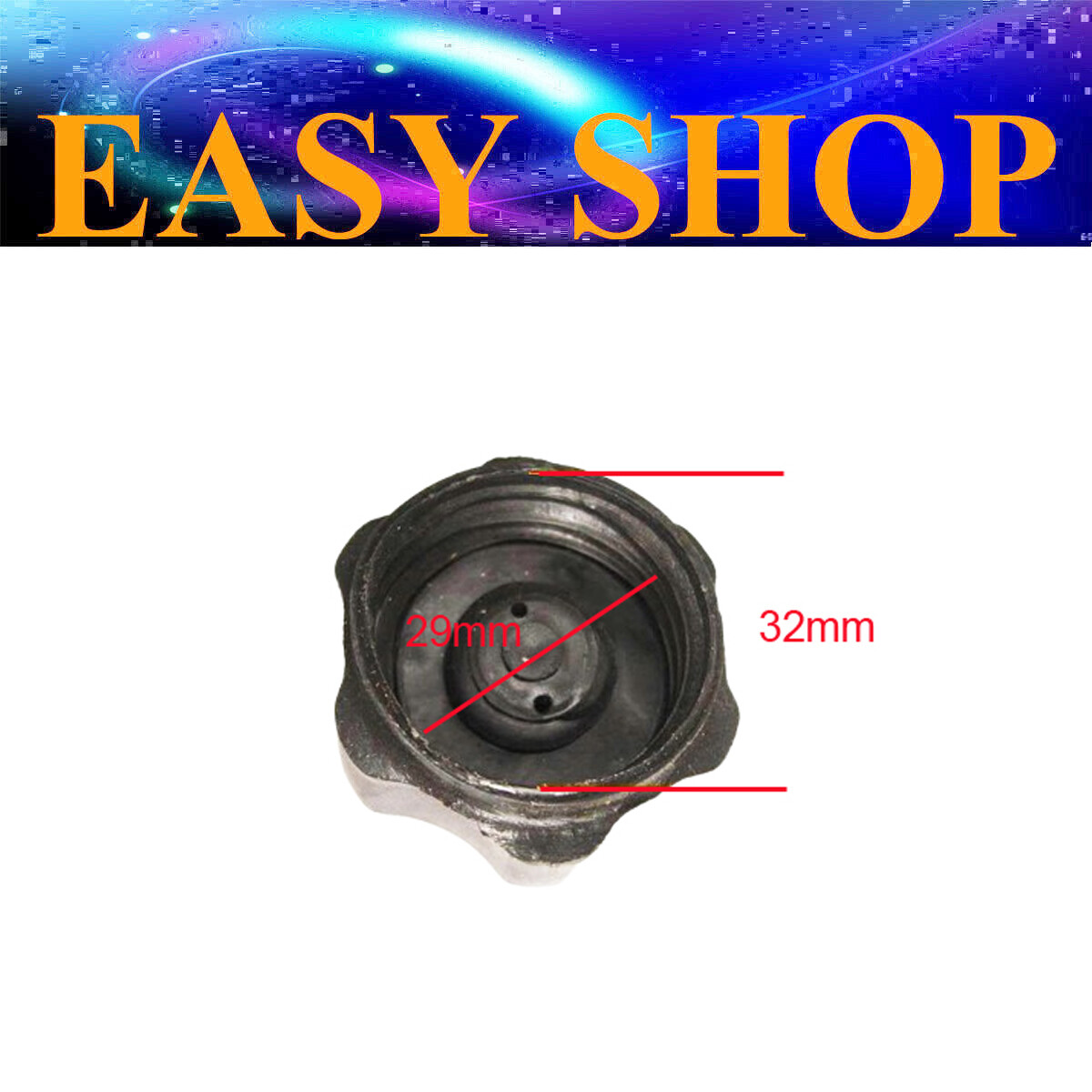 32mm PETROL FUEL GAS TANK CAP 47CC 49CC QUAD ATV MINI DIRT BIKE POCKET ROCKET