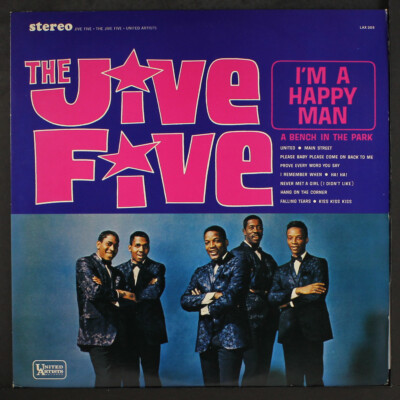 five –  アナログレコード LP JIVE FIVE: the jive five UA 12