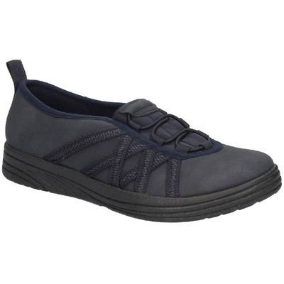 

Черные кроссовки Easy Street Womens Makena Slip-On 8.5 Medium (B,M) BHFO 6413, Черный