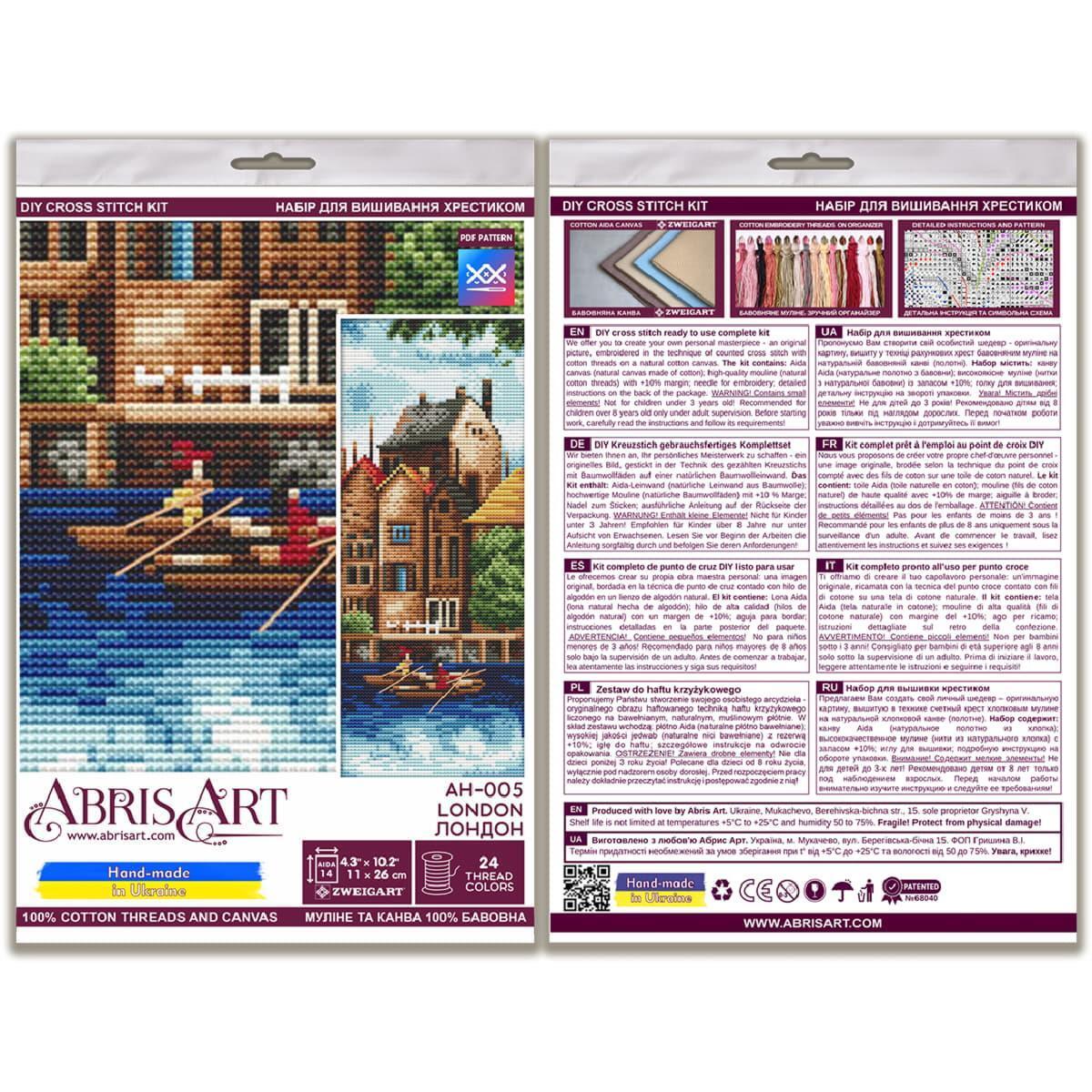 Abris Art counted cross stitch kit 