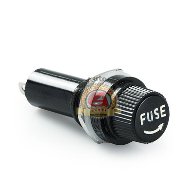 Fuse Holder Panel Mount for US (AGC) fuses 1/4'' * 1.25'' 15A 125VAC AGC 3AG MDL