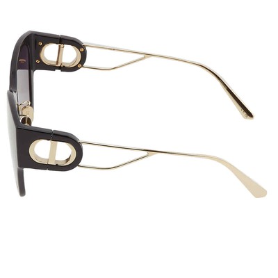 Pre-owned Dior Grey Gradient Butterfly Ladies Sunglasses 30montaigne B2u 12a1 54 In Gray