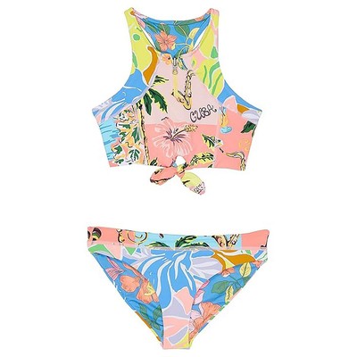 Maaji Girls Pink Пляжная одежда для больших детей, купальник бикини для бассейна, Купальник 16 BHFO 1905