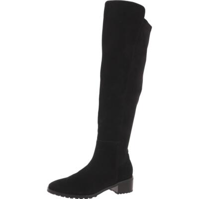 Женские замшевые ботфорты Starla Blondo Womens BHFO 5971 на высоком каблуке выше колена