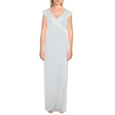 

Женское вечернее платье без рукавов вязки цвета слоновой кости Lauren Ralph Lauren  BHFO 8828, Chic cream