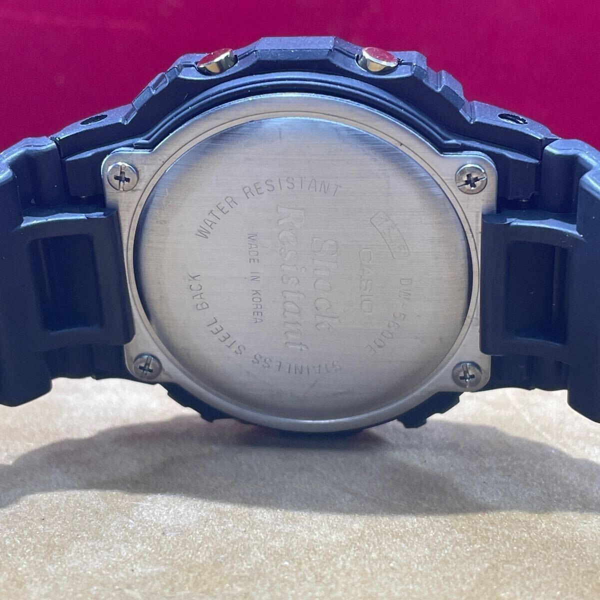 Pre-owned Casio G-shock Dw-5600egp-9t 1999 Premium With Original Ballpoint Pen Dw-5600