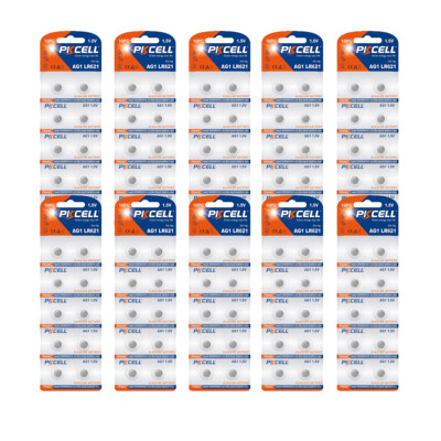 100 AG1 364A LR60 SR60 LR621 SR621SW 364 164 Alkaline Button Cell 1.5v Batteries
