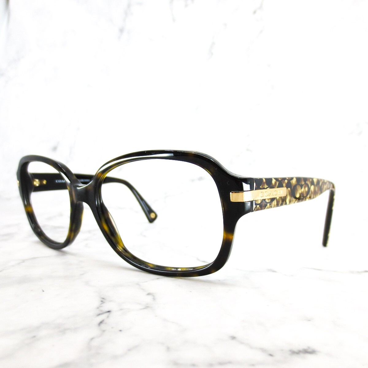 Coach HC8105 (L082) 522713 Sunglasses Tortoise Full Rim