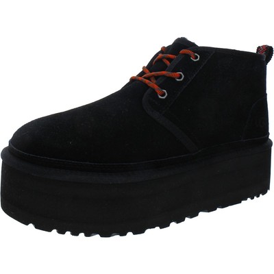 Женские ботильоны Ugg Neumal Heritage на платформе из черной замши 9 средних размеров (B,M) BHFO 4697