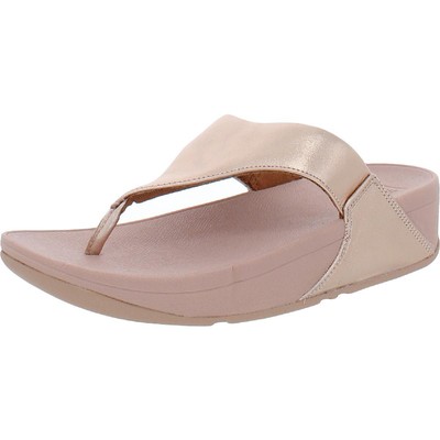 Fitflop Womens lulu  Pink Slip On Casual Slide Sandals 7 Medium (B,M) BHFO 9737