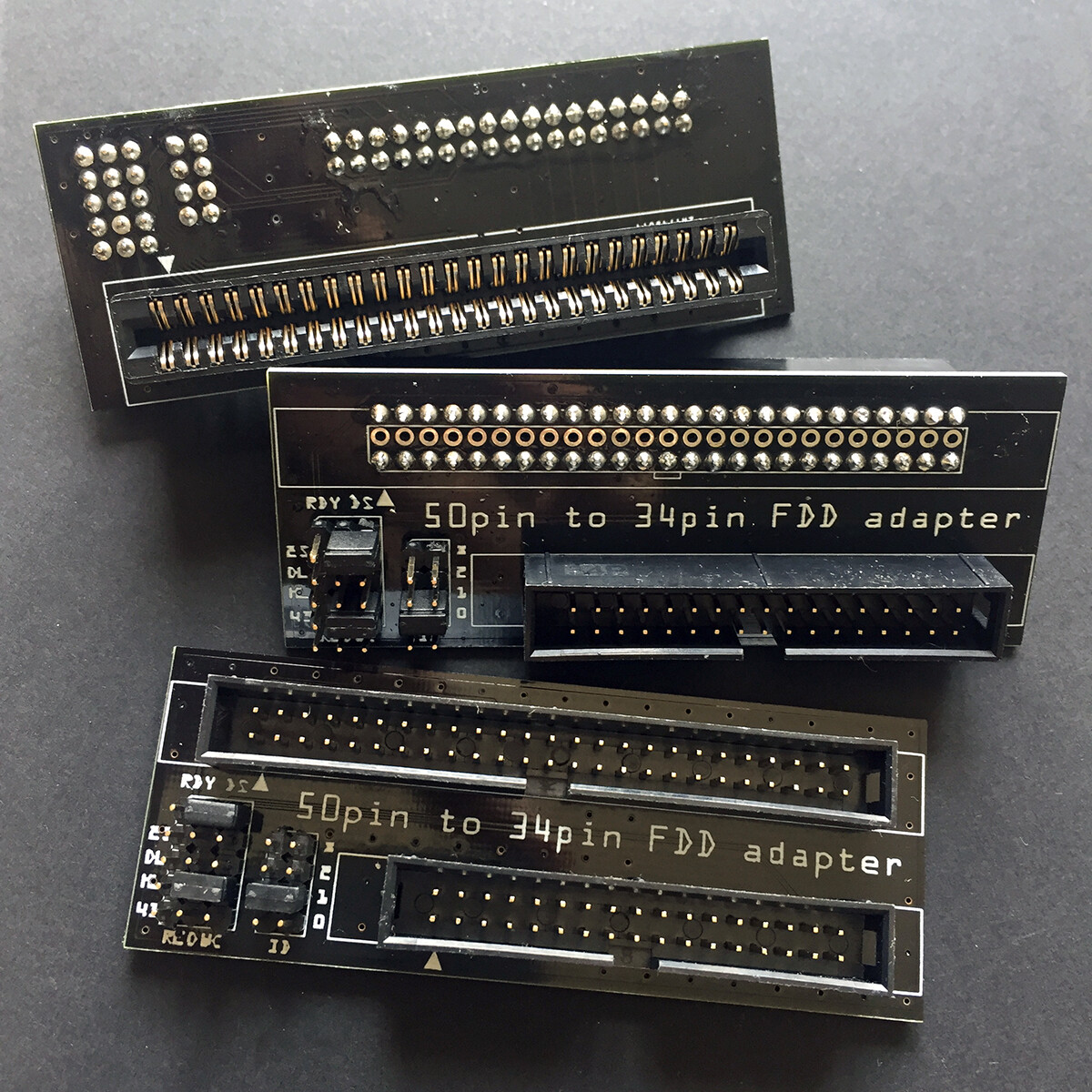 トリッピーページ 34 to 50-Pin 8-Inch Floppy Adapter - TexElec