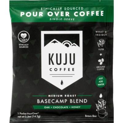 Купажированный кофе Kuju Coffee Basecamp - 6 упаковок средней прожарки, одного размера