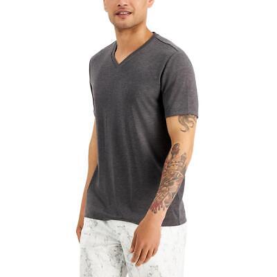 Alfani Mens Knit Short Sleeves V-Neck T-Shirt BHFO 3864