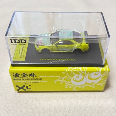 NO.700 IDD x IDE Collaboration 2024 Nissan Skyline GT-R R34 Nami Houju Toshikazu