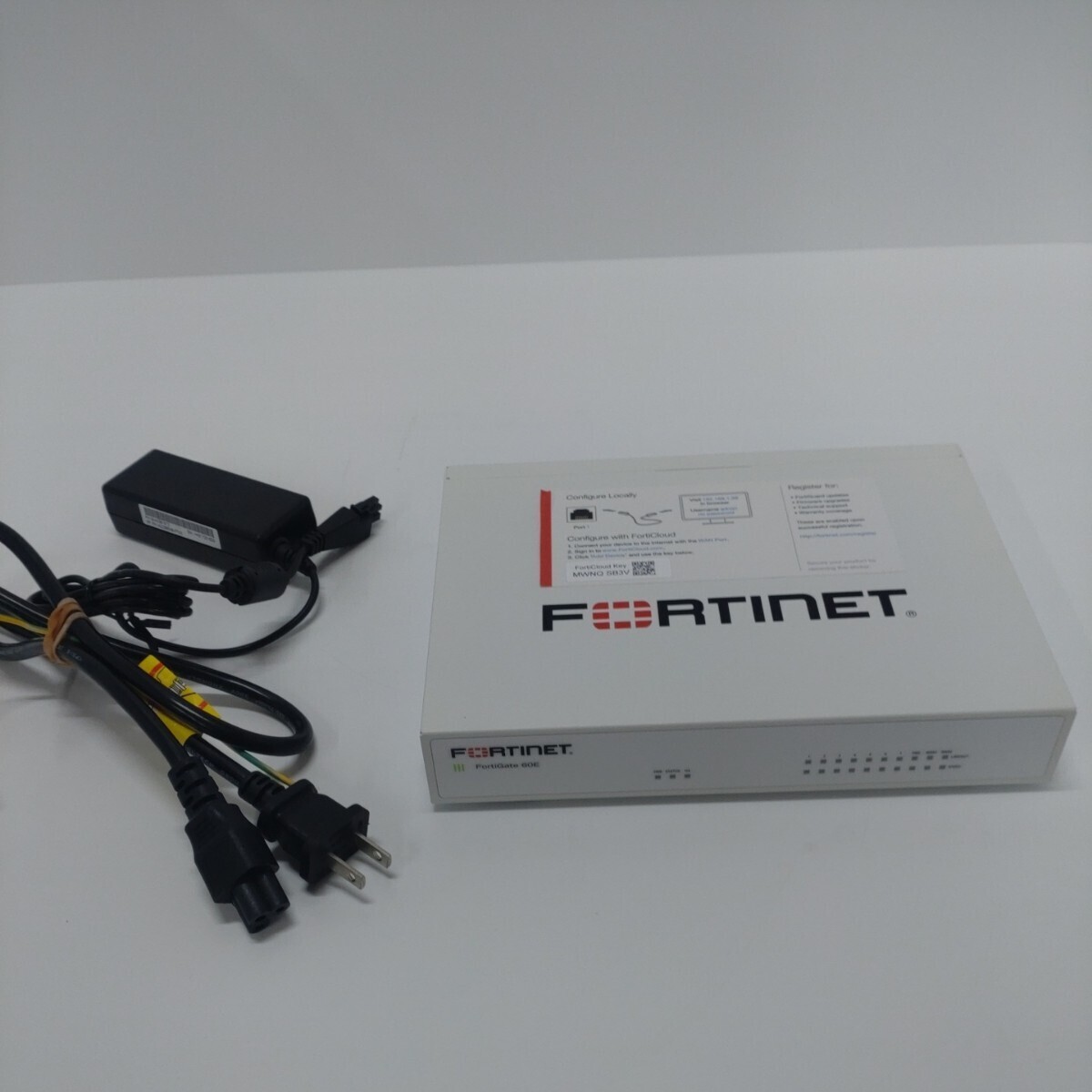 Fortinet Fortigate FG-60E Network Security Firewall w Used