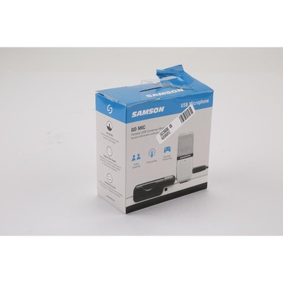Samson Go Mic USB Microphone for Mac and PC Computers - Silver SKU#1615686