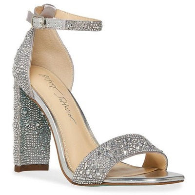 

Blue by Betsey Johnson Женские серебряные вечерние сандалии Rina 5.5 Medium (B,M) 8735, Серебряный
