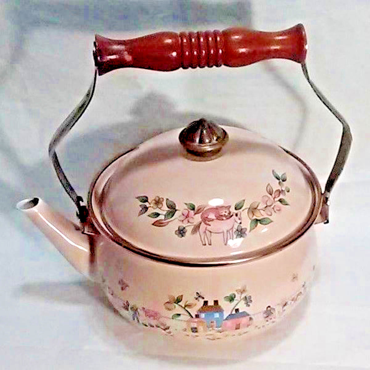 HAND-PAINTED!! Dutch Farm Enamel 