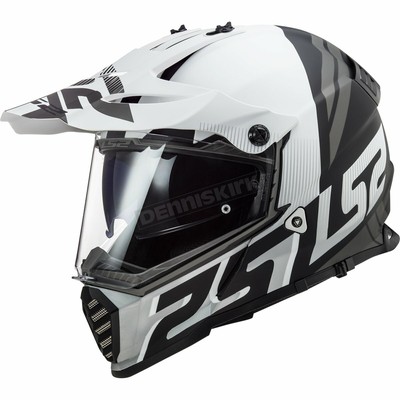 LS2 Black/White Blaze Sprint Adventure Helmet ( Size 2XL ) 436B-1116