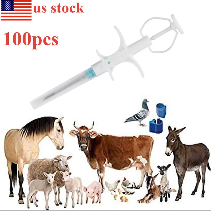 100 Pcs 1.4x8mm Pet Mini Microchips Animal Dog Cat ID