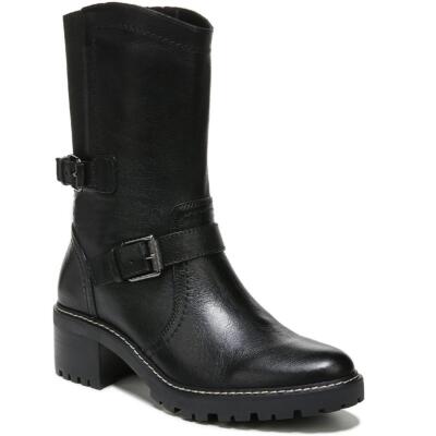 Naturalizer Womens Talon Black Mid-Calf Boots Shoes 7 Medium (B,M) BHFO 2894