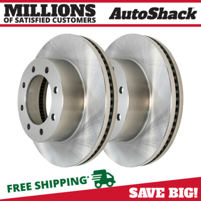Front Brake Rotors Pair 2 for 2005-2012 Ford F-250 Super Duty F-350 Super Duty