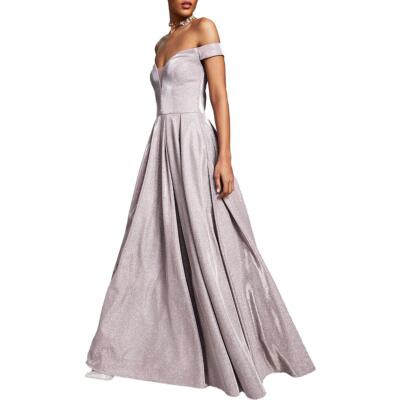 B. Darlin Женское вечернее платье с металлическим отливом для юниорок 5/6 BHFO 7091