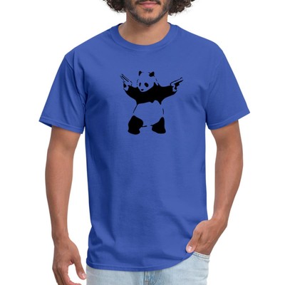 Panda with Guns Men's T-Shirt