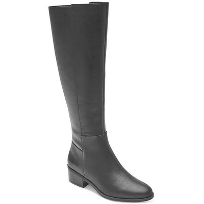 Высокие сапоги выше колена Rockport Womens Evalyn черного цвета 6,5 см (B,M) BHFO 0958