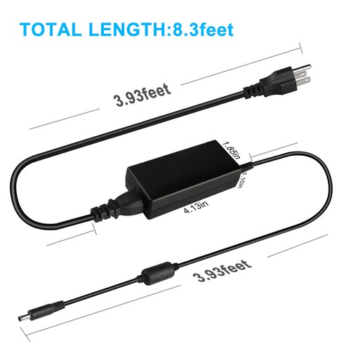 For Dell Laptop Inspiron 15 3000 5000 7000 Series  AC Adapter Power Charger 45W