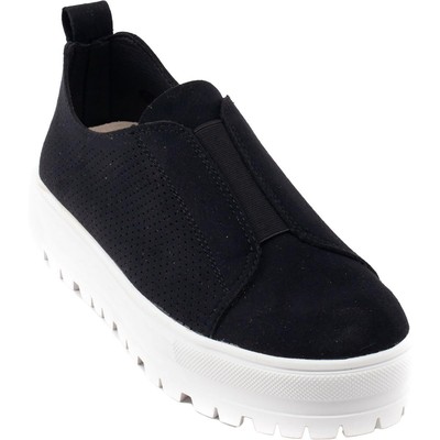 Good Choice Womens Aria Black Casual And Fashion Sneakers 8.5 Medium (B,M) 7534